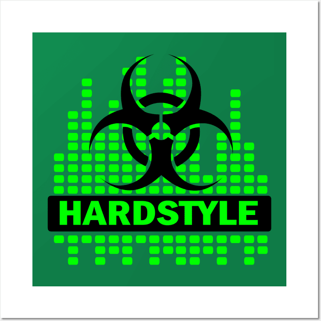 Hardstyle dance style Wall Art by BeardMaster